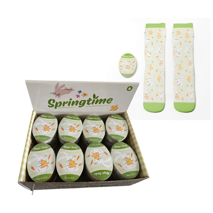 Zsugorított Varázs Zokni - Nyuszik & Csibék - Tavasz