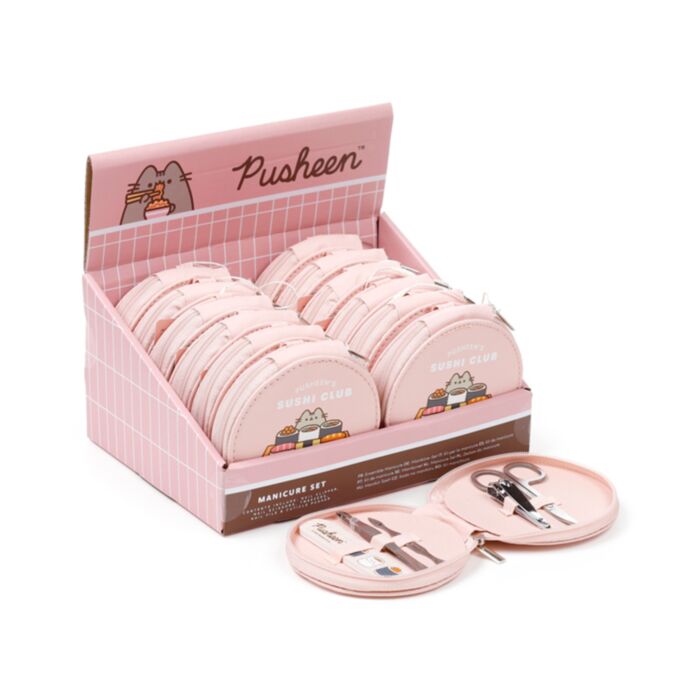Manikűr Szett, Kerek - Sushi Club - Pusheen Macska