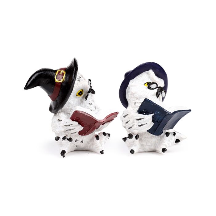 Bölcs Öreg Mágikus Bagoly - Varázskönyvet Olvasva