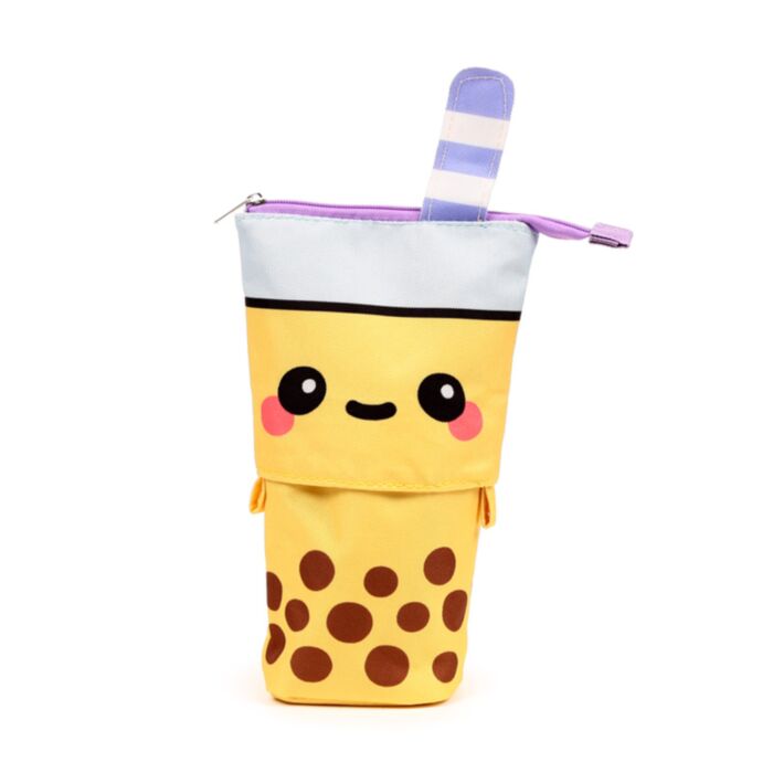 Kihúzhatós Pop Up Tolltartó, Vászon - Boba, a Bubble Tea - Foodiemals
