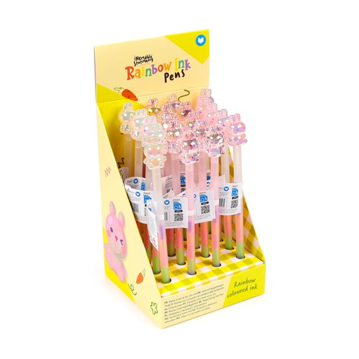 Szivárvány Színű Toll - Áttetsző - Nyuszi - Tavasz