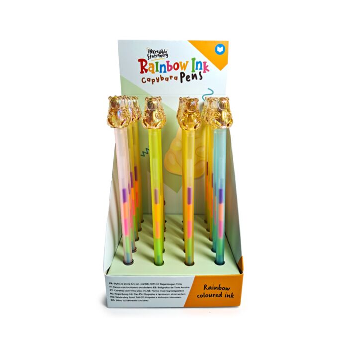 Szivárvány Színű Toll - Áttetsző - Kapibara