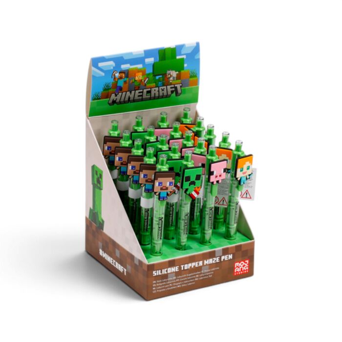 Labirintus Toll Szilikon Topperrel - Minecraft