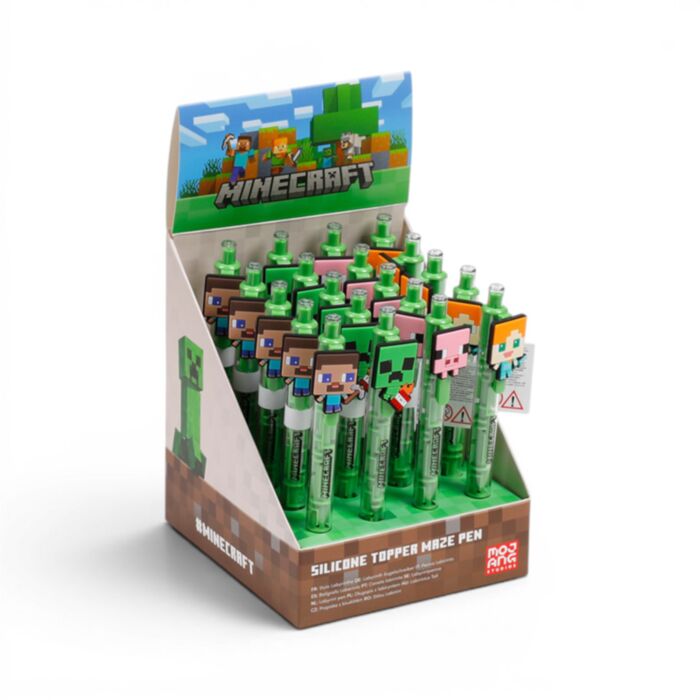 Labirintus Toll Szilikon Topperrel - Minecraft