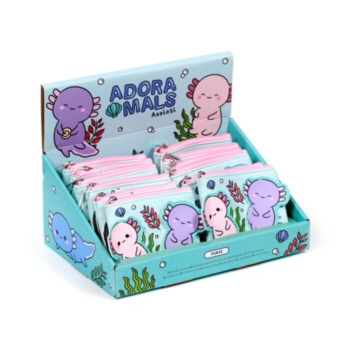 Pénztárca - Maddie, az Axolotl - Édes Állatok ADORAMALS