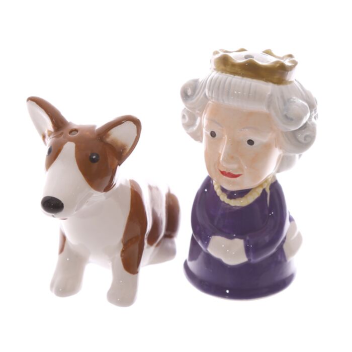 Só-Bors Szett - Királynő és Corgi Kutya