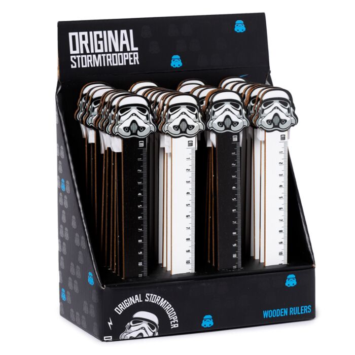 Vonalzó, Fa (15cm) - Az Eredeti Stormtrooper