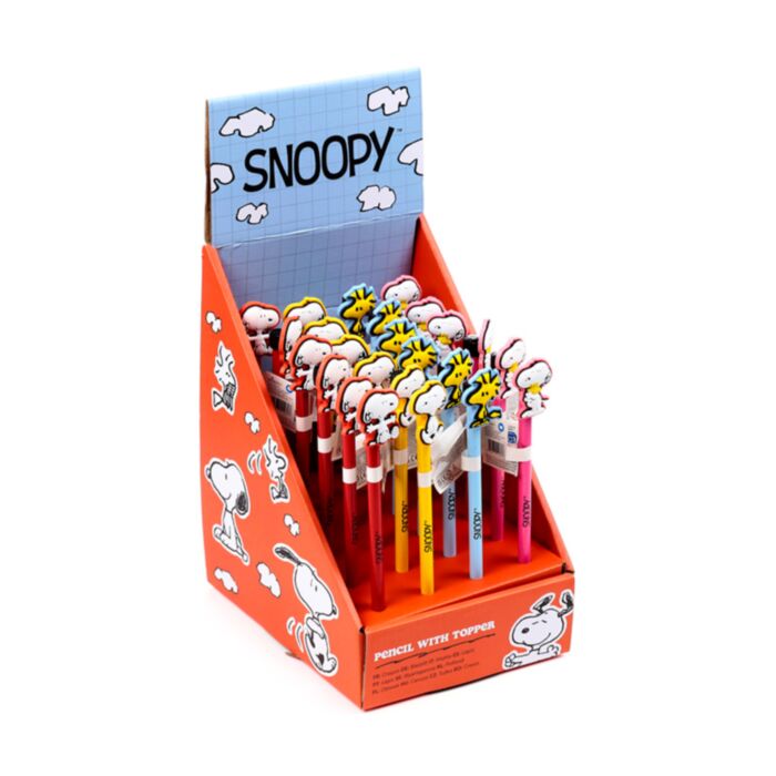 Ceruza PVC Topperrel - Snoopy & Woodstock - Peanuts