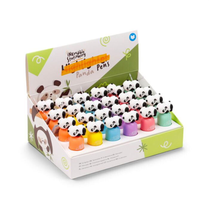 Szövegkiemelő Toll Topperrel - Panda