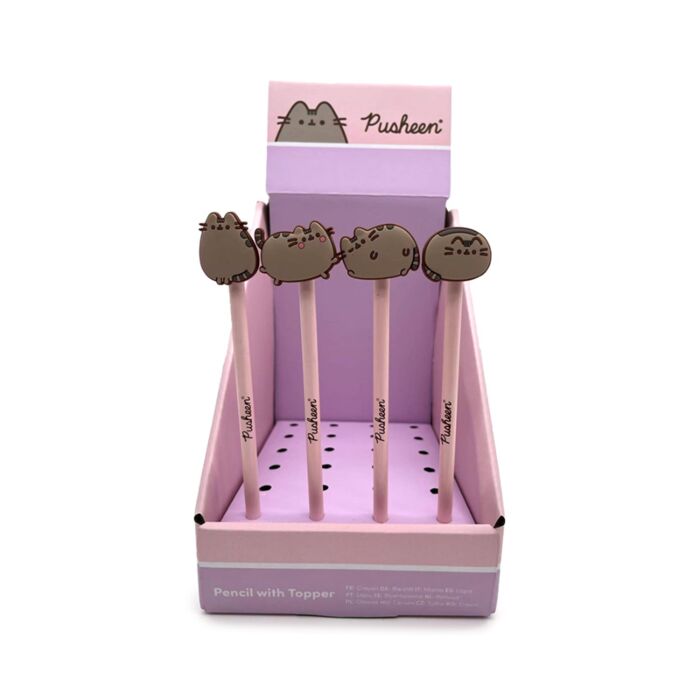 Ceruza PVC Topperrel - Pusheen Macska