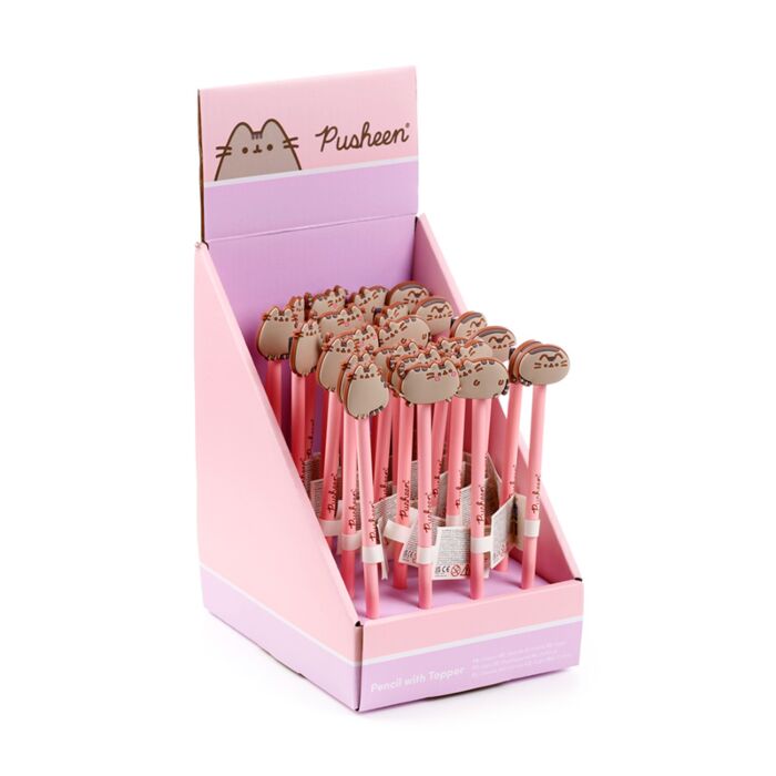 Ceruza PVC Topperrel - Pusheen Macska