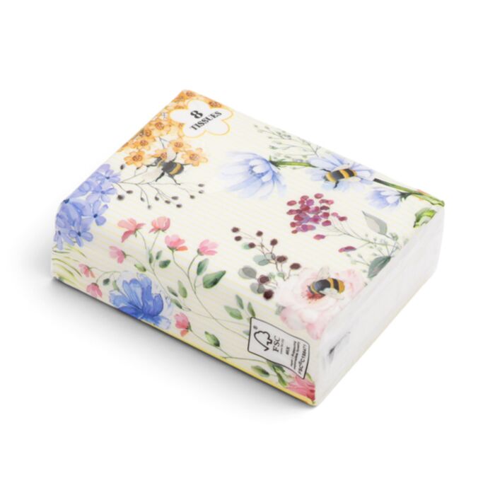 Papírzsebkendő Csomag, 8 db - Nektármezők NECTAR MEADOWS