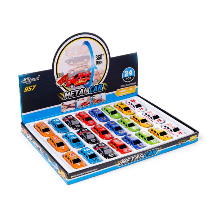 Felhúzhatós Játék - Versenyautó