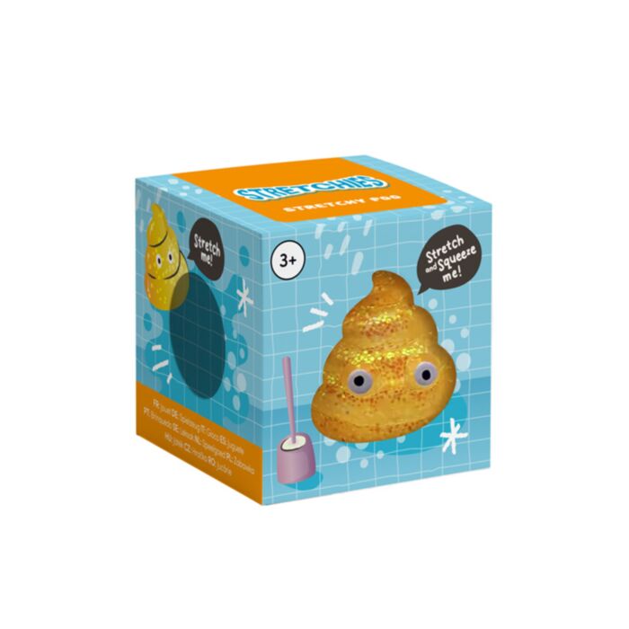 Antistressz Játék, Maltóz - Glitteres Sztreccs Kaki
