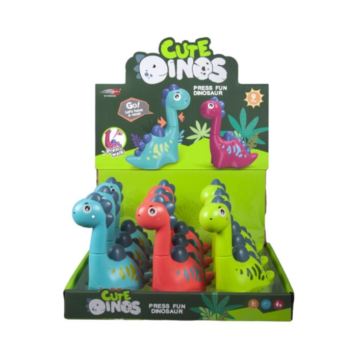 Press and Go Játék - Dinoszaurusz
