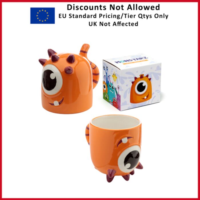 Fordított, U-MUG Bögre - Narancssárga Szörnyecske - Szörnyecskék