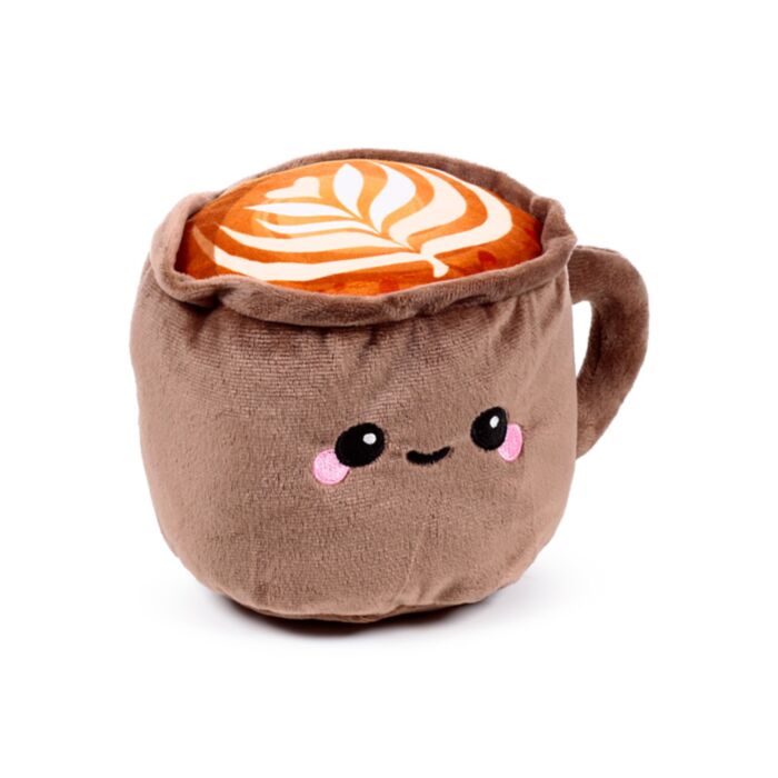 Mikrózható Plüss Figura - Cappuccino - Foodiemals