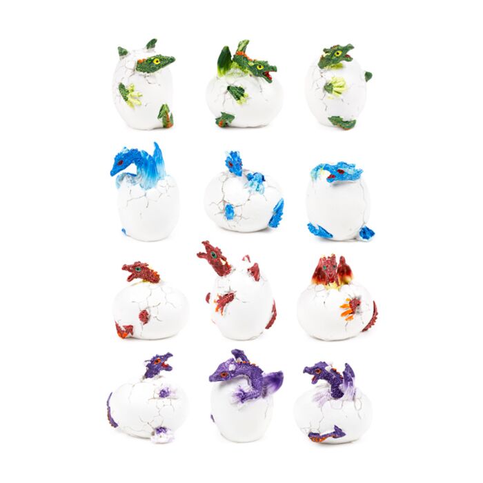 Bébi Sárkány Figurák Tojásban - Minivilág