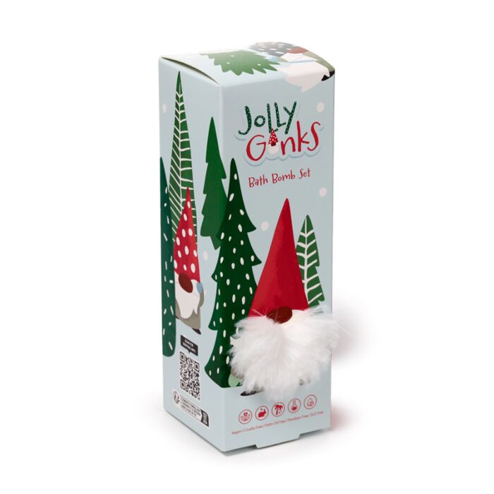Fürdőbomba Szett, 3 db-os, Karácsonyi - Manó JOLLY GONKS