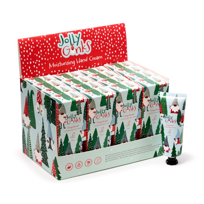 Kézkrém 75ml, Karácsonyi - Manó (Mézeskalács) JOLLY GONKS