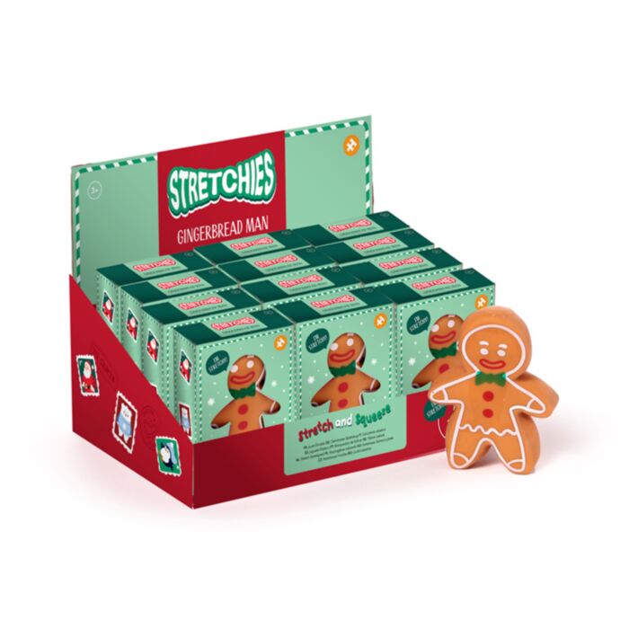 Antistressz Játék, Karácsonyi - Sztreccs Mézeskalács Emberke - Baker Street