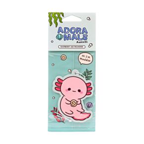 Autóillatosító - Maddie, az Axolotl - Édes Állatok (Málna) ADORAMALS
