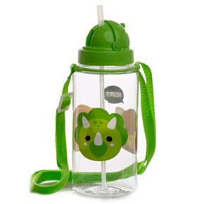 Kulacs Szívószállal 450ml - Dinoszaurusz - Édes Állatok ADORAMALS