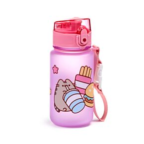 Kulacs 350ml, Csőrös, Gyerekeknek, Ütésálló - Ínyenc Pusheen Macska