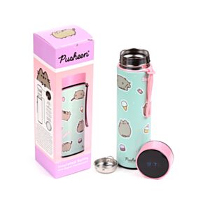 Thermo Kulacs, Digitális Hőmérővel 450ml - Ínyenc Pusheen Macska