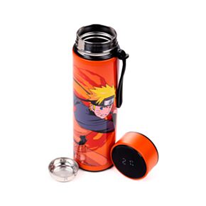 Thermo Kulacs, Digitális Hőmérővel 450ml - Naruto
