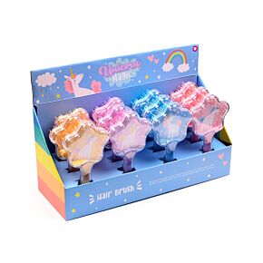 Hajkefe, Glitteres - Csillag Formájú - Unikornis Varászlat