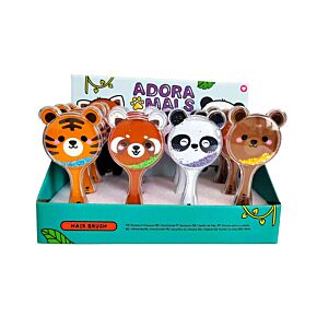 Hajkefe, Glitteres - Formatervezett - Vadon Állatai - Édes Állatok Hajkefe, Glitteres - Formatervezett - Vadon Állatai - Édes Állatok