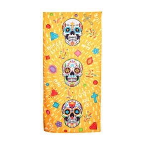 Strandtörölköző, Mikroszálas - Day of the Dead - Mexikói Koponyák