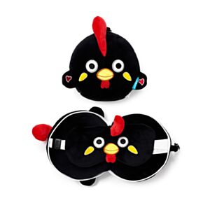Utazópárna Szemmaszkkal, Plüss RELAXEAZZZ - Galo De Barcelos - Portugál Kakas