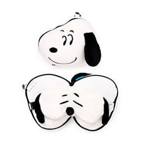 Utazópárna Szemmaszkkal, Plüss RELAXEAZZZ - Snoopy - Peanuts