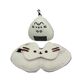 Utazópárna Szemmaszkkal, Plüss RELAXEAZZZ - Sushi Club - Pusheen Macska