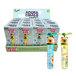 Mini Ventilátor, USB Töltős - Kapibara - Édes Állatok ADORAMALS