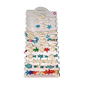 Divat Karkötő - Kagylók & Tengeri Csillag