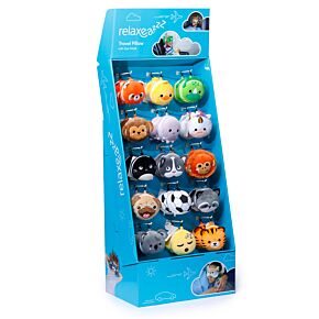 Szabadon Álló, 15 Akasztós Display - Relaxeazzz Utazópárnákhoz & Szemmaszkokhoz Szabadon Álló, 15 Akasztós Display - Relaxeazzz Utazópárnákhoz & Szemmaszkokhoz