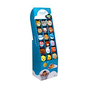 Szabadon Álló, 18 Rekeszes Display - Relaxeazzz Utazópárnákhoz & Szemmaszkokhoz Szabadon Álló, 18 Rekeszes Display - Relaxeazzz Utazópárnákhoz & Szemmaszkokhoz