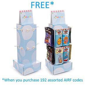 Szabadon Álló, 16 Akasztós, Forgó Display - Autóillatosítókhoz