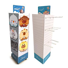 Szabadon Álló, 30 Akasztós, Forgó Display - HOODEAZZZ Kapucnis Utazópárnákhoz