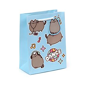 Ajándéktasak 17x9x23cm - Táncoló Pusheen Macska - DANCE