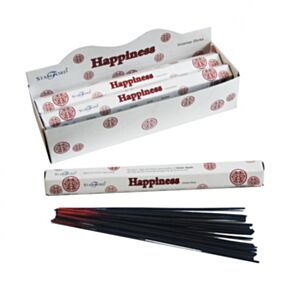 37511 Füstölő Pálcák, Stamford Premium Hex - Boldogság