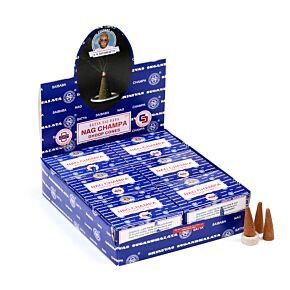 01431 Füstölő Kúpok, Satya Sai Baba - Nag Champa Dhoop