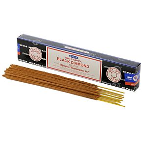 01346 Füstölő Pálcák, Satya - Nag Champa - Fekete Gyémánt