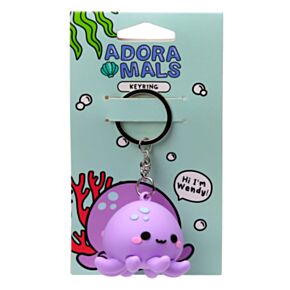 Kulcstartó 3D, PVC - Wendy, a Polip - Édes Állatok ADORAMALS