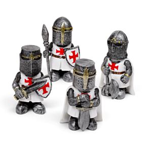 Dekor Figura - Aranyos Középkori Lovag