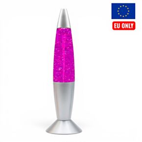 Színváltoztatós Tornádó Lámpa, USB-Töltős - Ezüst