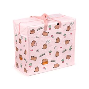 Szennyestartó/Tárolózsák - Pusheen Macska Növényekkel